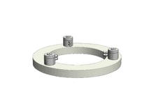 Load image into Gallery viewer, Préhenseur magnétique pneumatique Ixtur MAP-6 – solution ultra-compacte (Ø35 × 35 mm) conçue pour la manipulation précise de pièces jusqu’à 6 kg. Idéal pour robots et cobots grâce à son intégration facile, son contrôle simple par air comprimé et sa sécurité renforcée : maintien magnétique garanti même en cas de perte de pression.