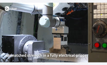 Load image into Gallery viewer, Pince parallèle OnRobot 2FG14 est spécialement conçue pour les applications de chargement et déchargement de machines d’usinage, telles que les fraiseuses CNC, dans des environnements industriels exigeants. Grâce à sa structure robuste, son indice de protection IP67, et sa capacité de charge utile jusqu’à 14 kg