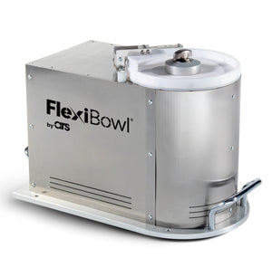 The Flexibowl allows parts to be moved in all directions, eliminates the accumulation of parts on the side