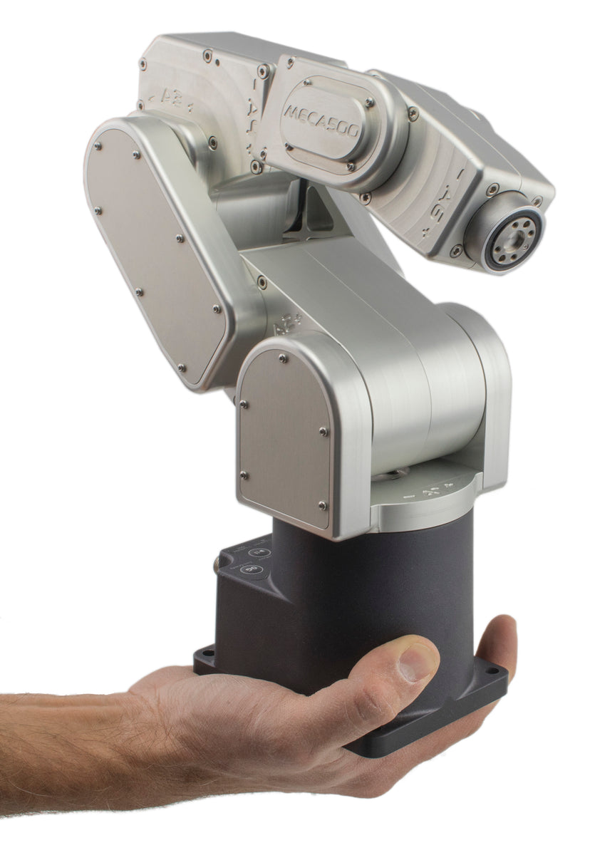  six-axis small robot arms - micrometer repeatability - automate high-precision tasks - operate robot - Mecademic - 