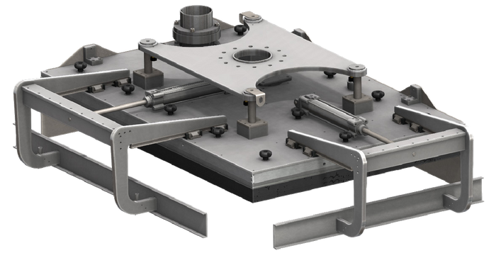 Le système de serrage latéral du LayerGripper Ed.02 de UniGripper offre une solution robuste et intelligente pour la palettisation et la dépalettisation de couches complètes ou partielles. Associé à la technologie de vide brevetée UniGripper, ce mécanisme garantit une prise stable et sécurisée, même sur des produits filmés, en carton ou en plastique, avec ou sans interstices.